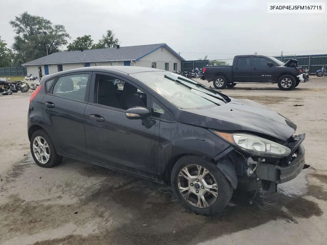 2015 Ford Fiesta Se VIN: 3FADP4EJ5FM167715 Lot: 64694114