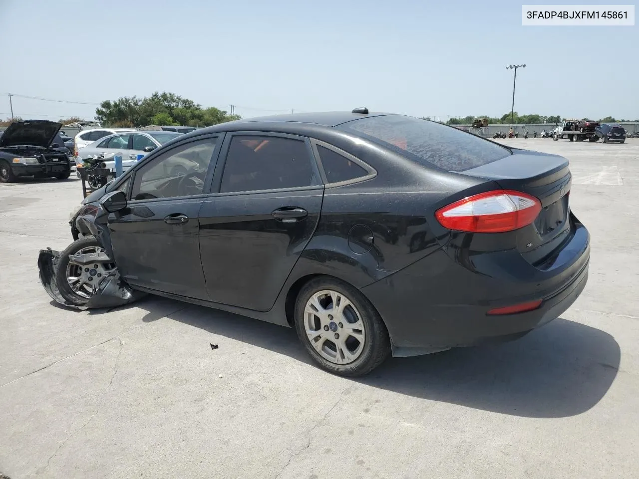 2015 Ford Fiesta Se VIN: 3FADP4BJXFM145861 Lot: 64981014