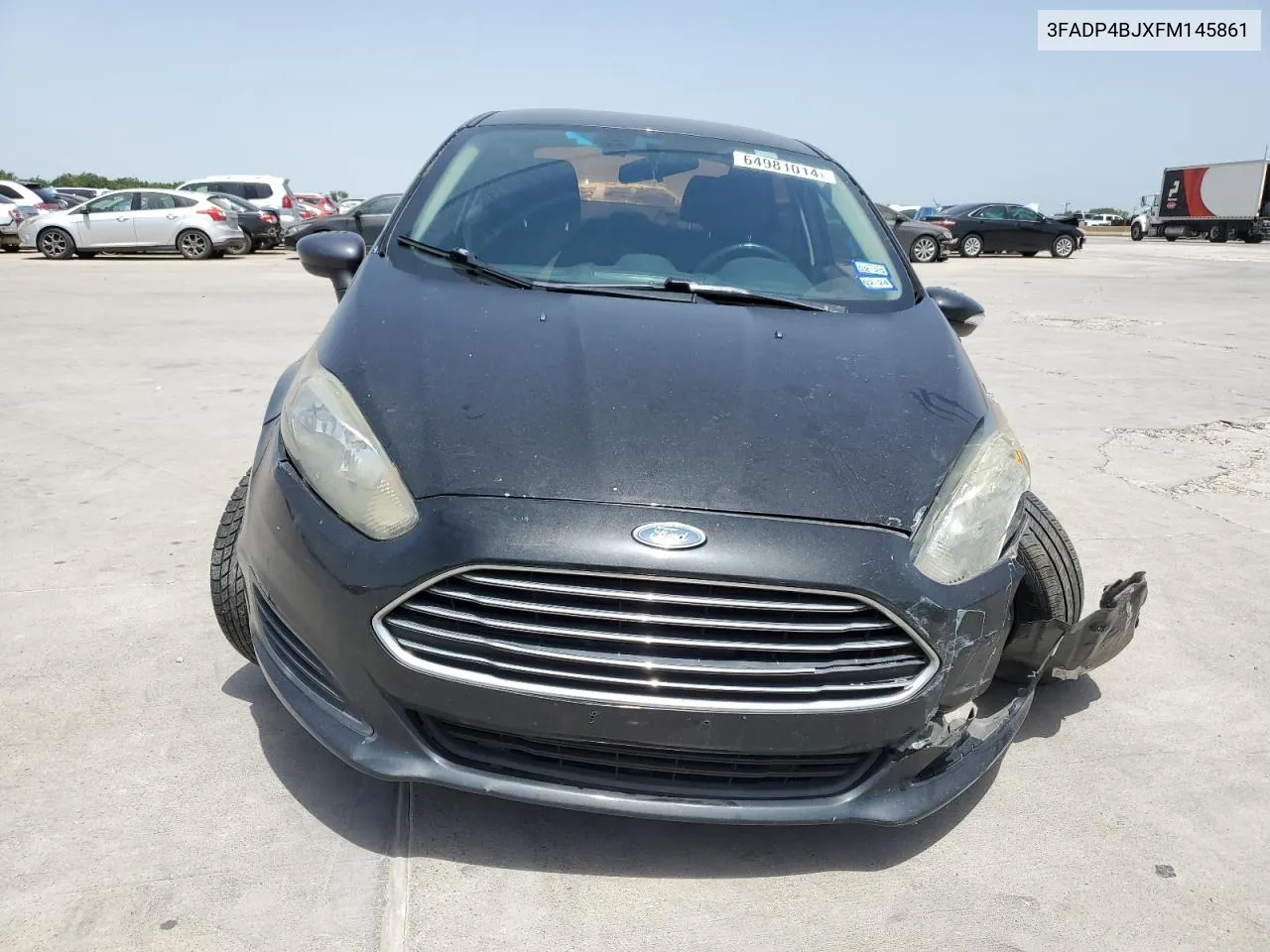 2015 Ford Fiesta Se VIN: 3FADP4BJXFM145861 Lot: 64981014