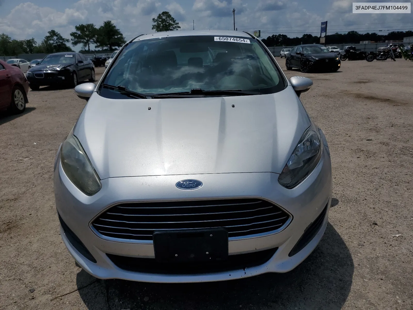 2015 Ford Fiesta Se VIN: 3FADP4EJ7FM104499 Lot: 65074654