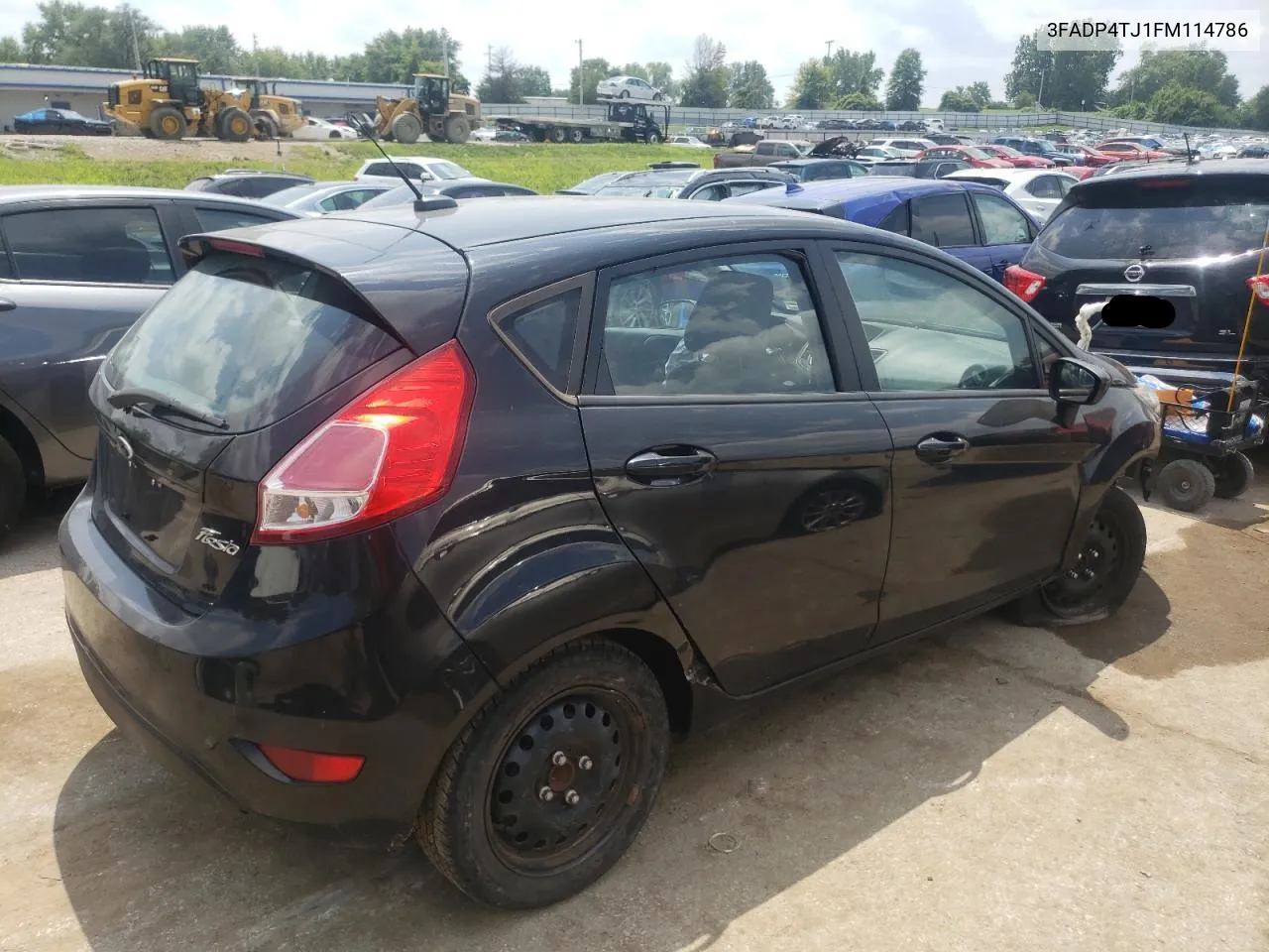 2015 Ford Fiesta S VIN: 3FADP4TJ1FM114786 Lot: 65172584