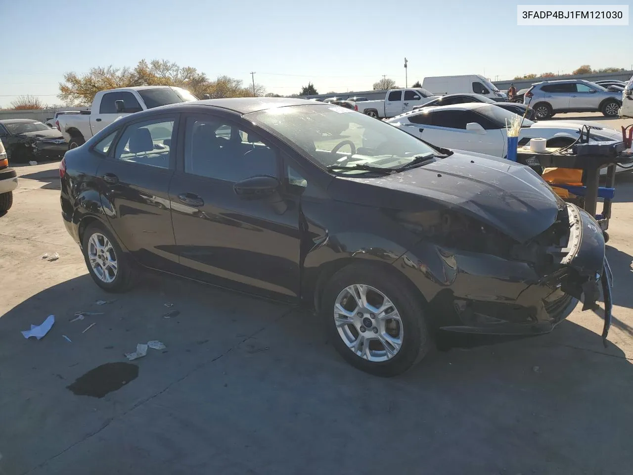 2015 Ford Fiesta Se VIN: 3FADP4BJ1FM121030 Lot: 67021744