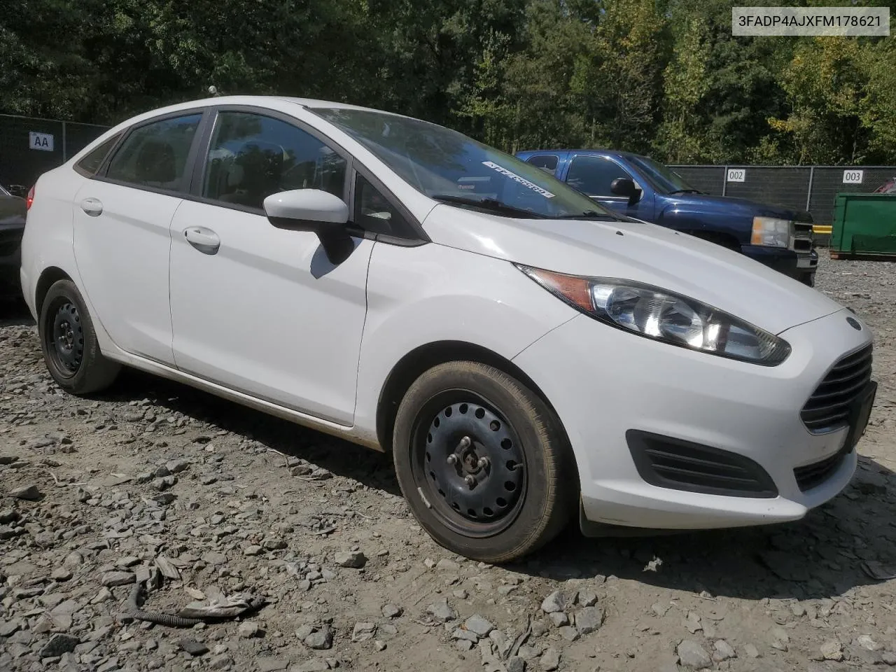 2015 Ford Fiesta S VIN: 3FADP4AJXFM178621 Lot: 68553744