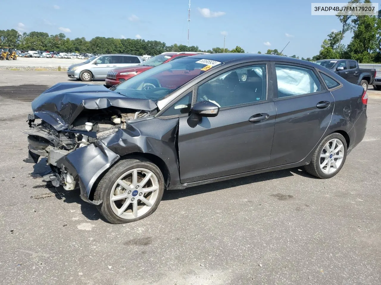 2015 Ford Fiesta Se VIN: 3FADP4BJ7FM179207 Lot: 68698934