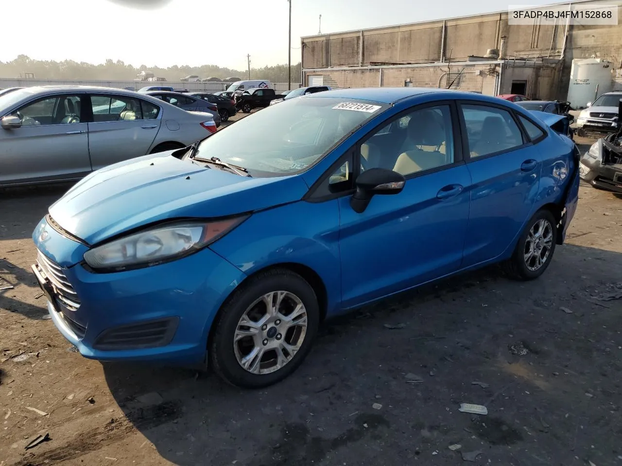 2015 Ford Fiesta Se VIN: 3FADP4BJ4FM152868 Lot: 68721514