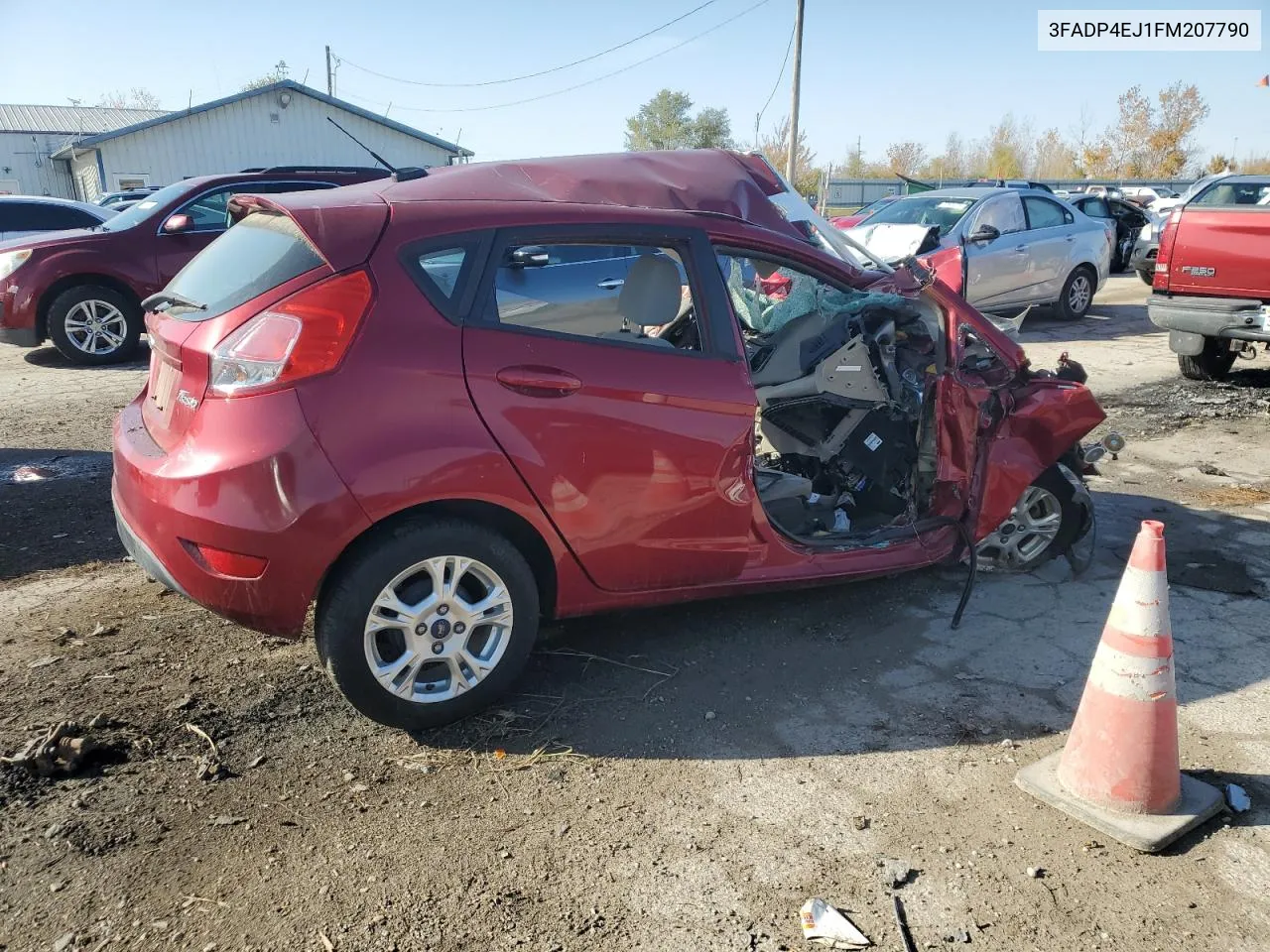 2015 Ford Fiesta Se VIN: 3FADP4EJ1FM207790 Lot: 69512864