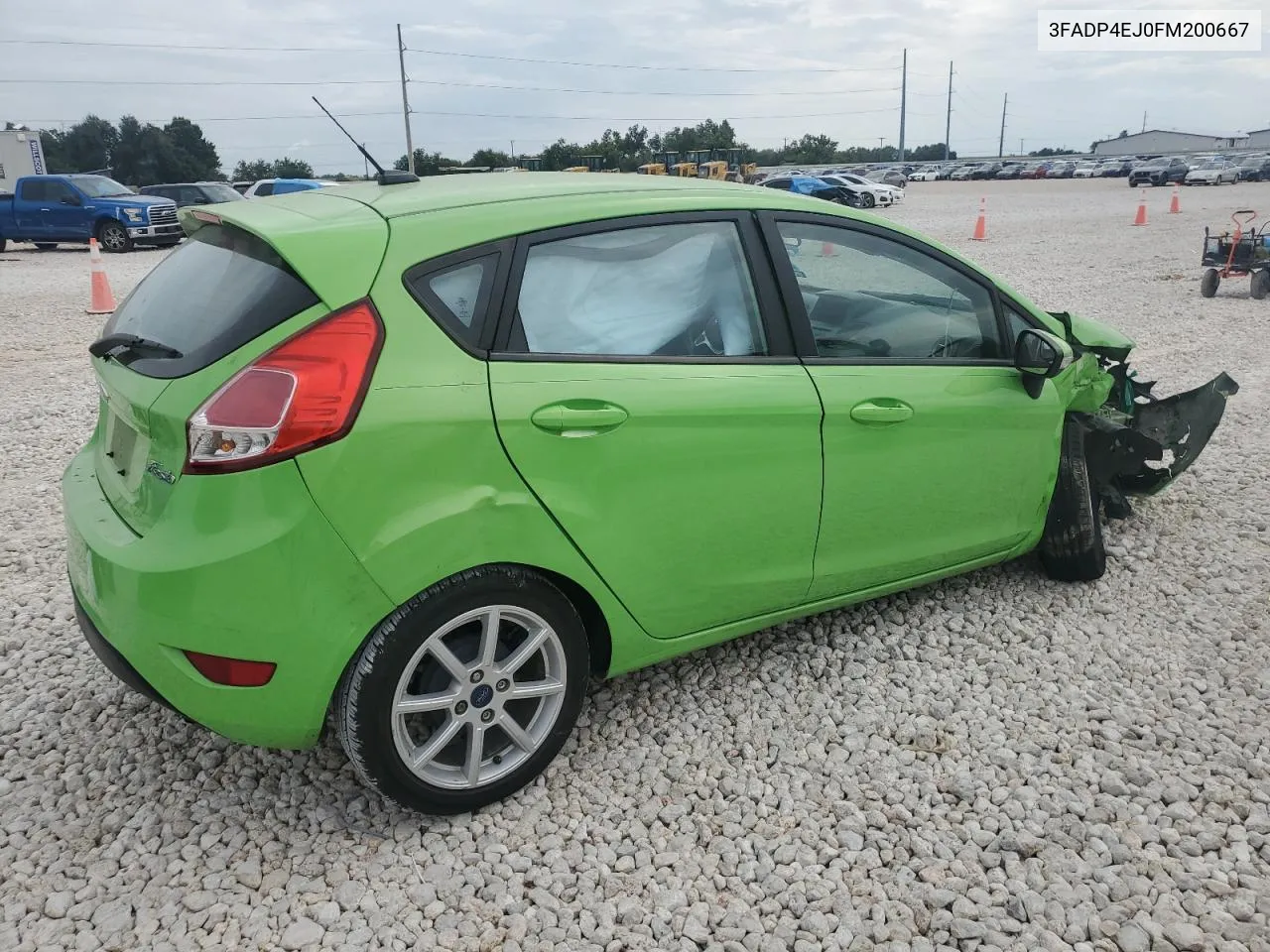 2015 Ford Fiesta Se VIN: 3FADP4EJ0FM200667 Lot: 69576664