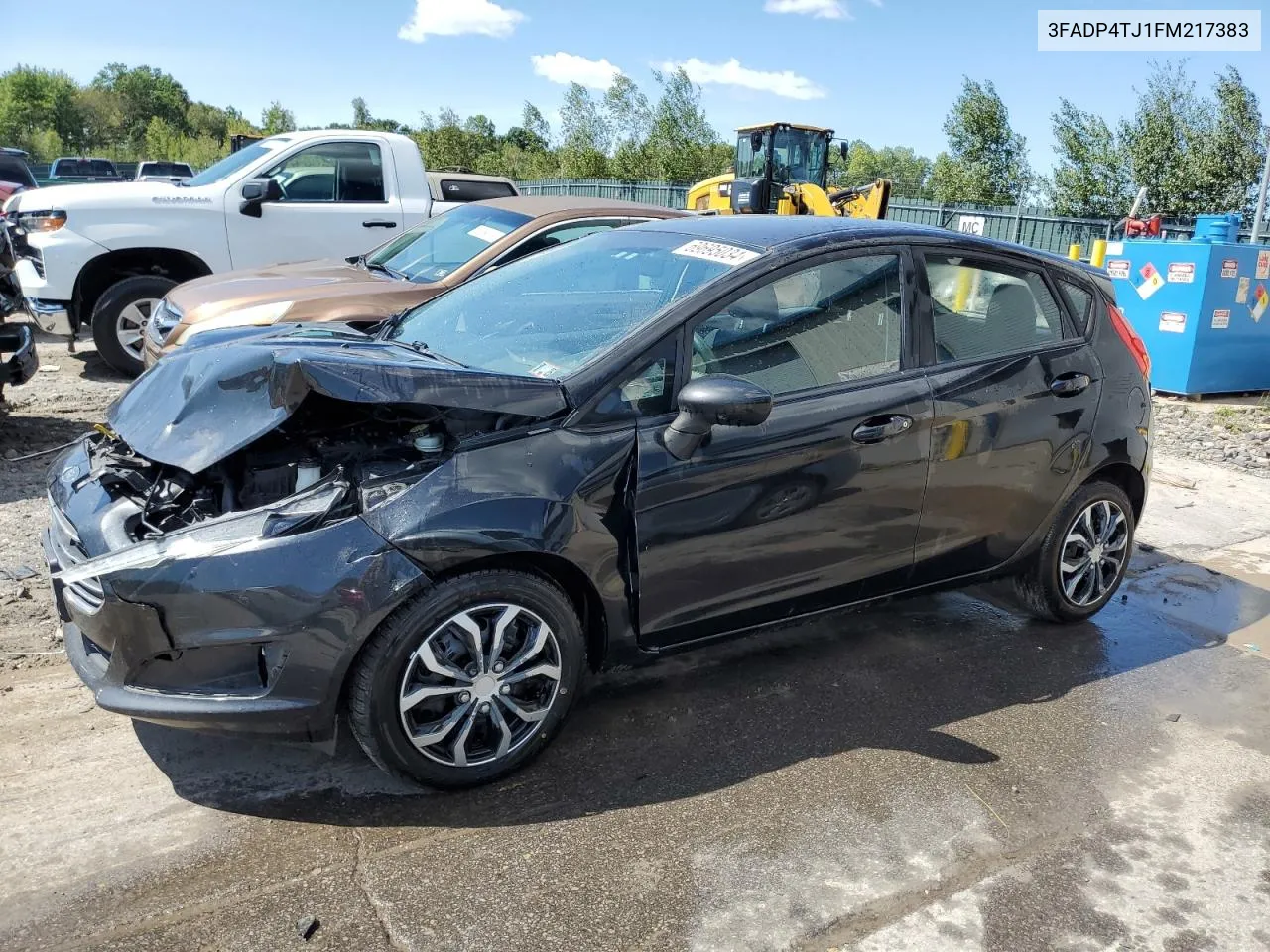 2015 Ford Fiesta S VIN: 3FADP4TJ1FM217383 Lot: 69695034