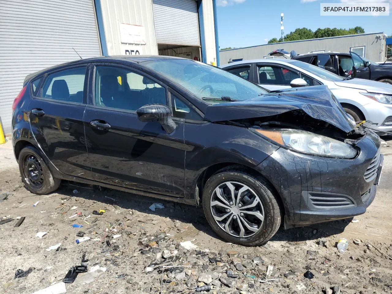 2015 Ford Fiesta S VIN: 3FADP4TJ1FM217383 Lot: 69695034