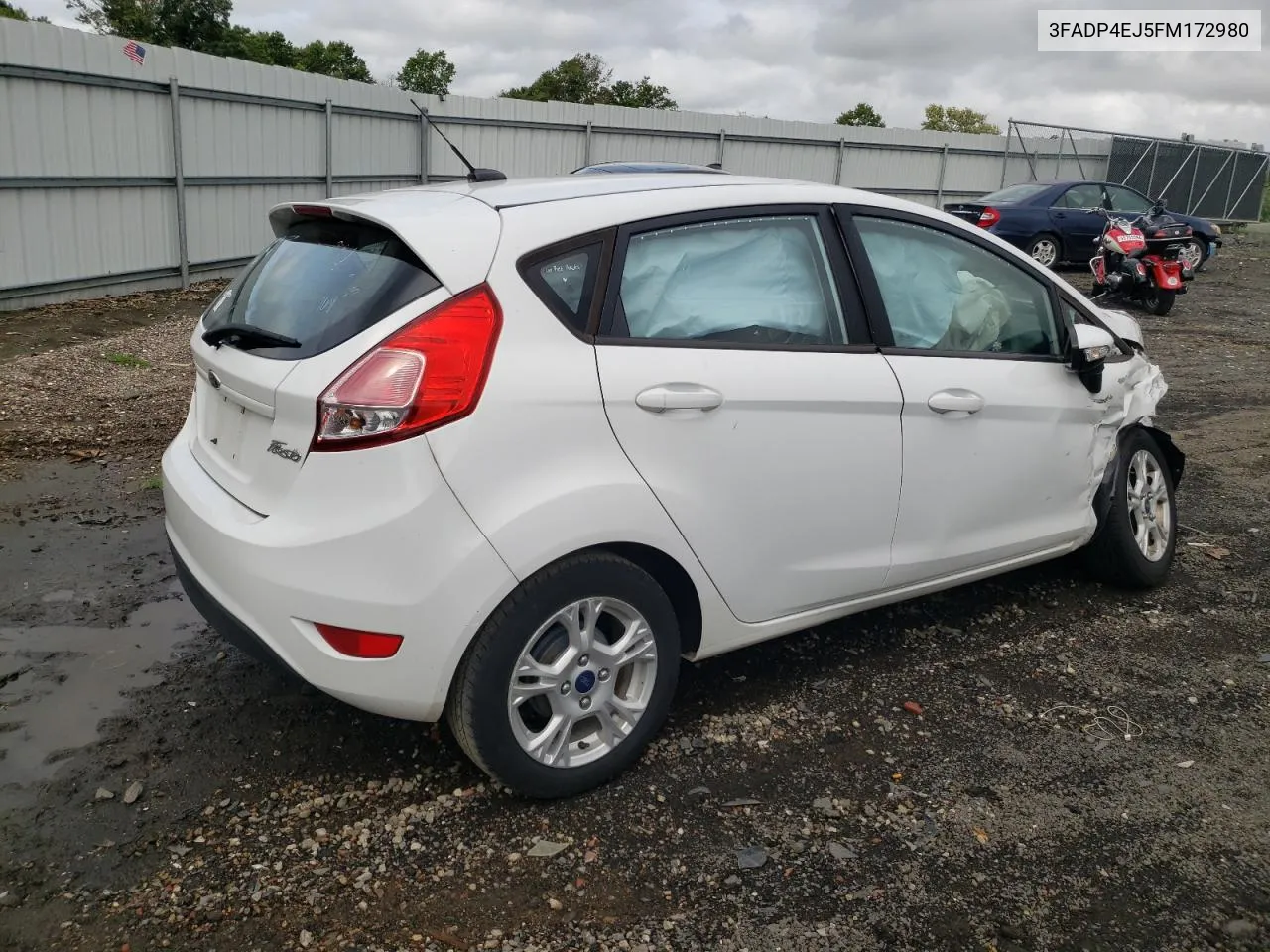 2015 Ford Fiesta Se VIN: 3FADP4EJ5FM172980 Lot: 69723134