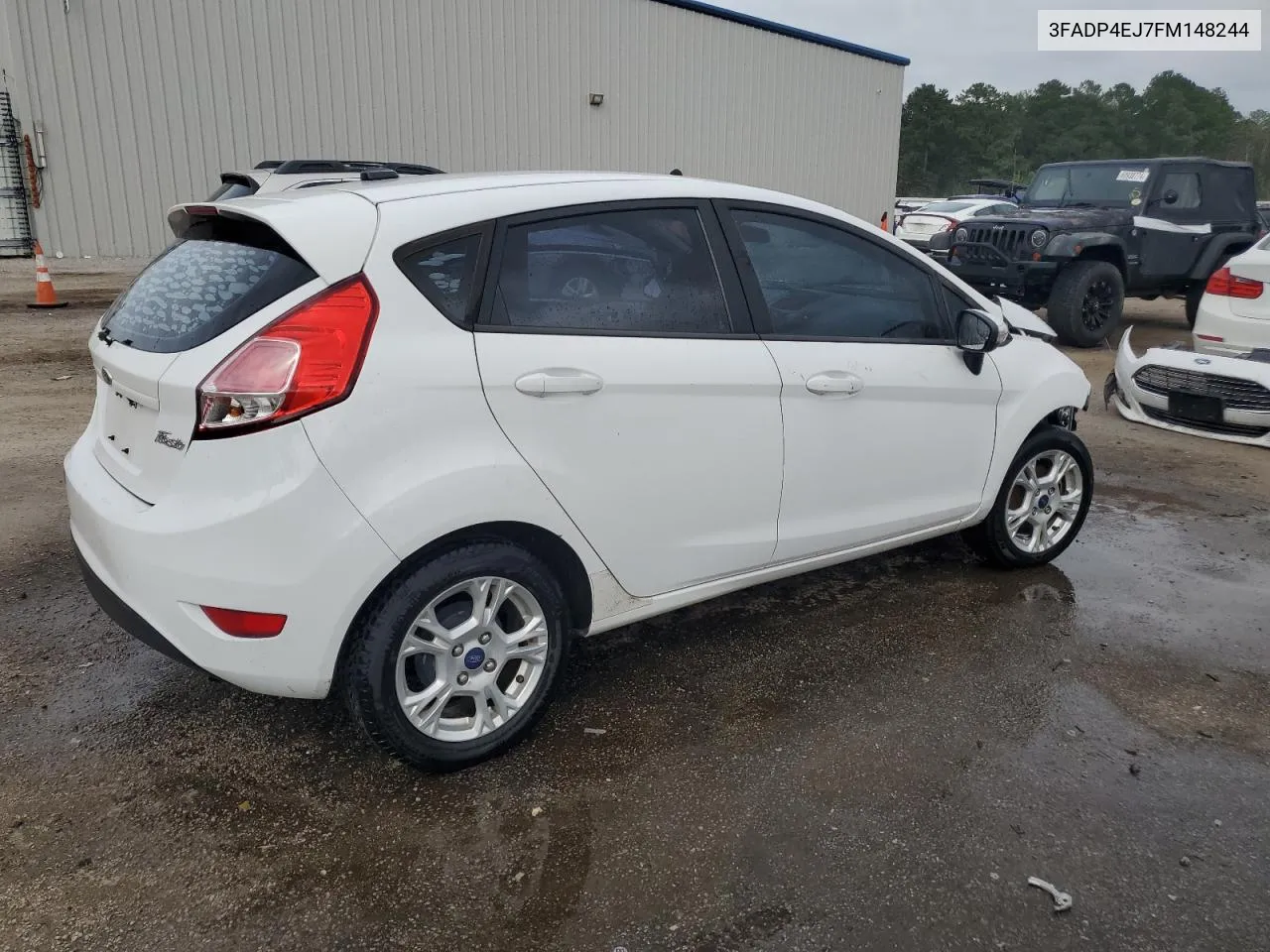 2015 Ford Fiesta Se VIN: 3FADP4EJ7FM148244 Lot: 69957364