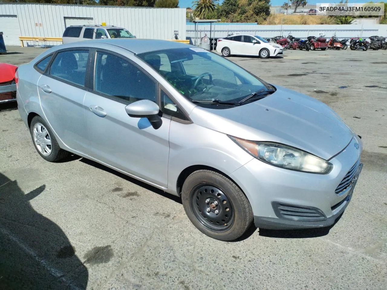 2015 Ford Fiesta S VIN: 3FADP4AJ3FM160509 Lot: 69967604