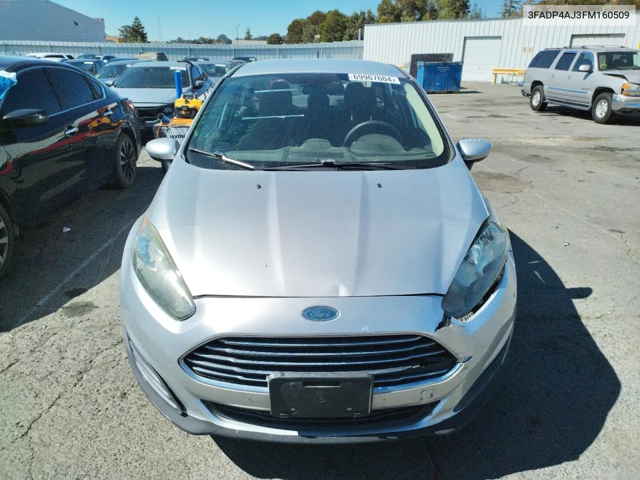 2015 Ford Fiesta S VIN: 3FADP4AJ3FM160509 Lot: 69967604