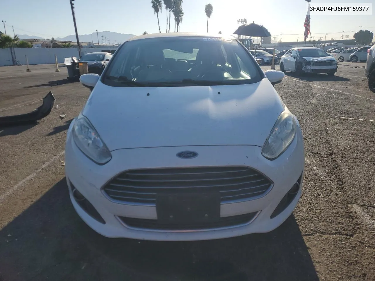 2015 Ford Fiesta Titanium VIN: 3FADP4FJ6FM159377 Lot: 70318724