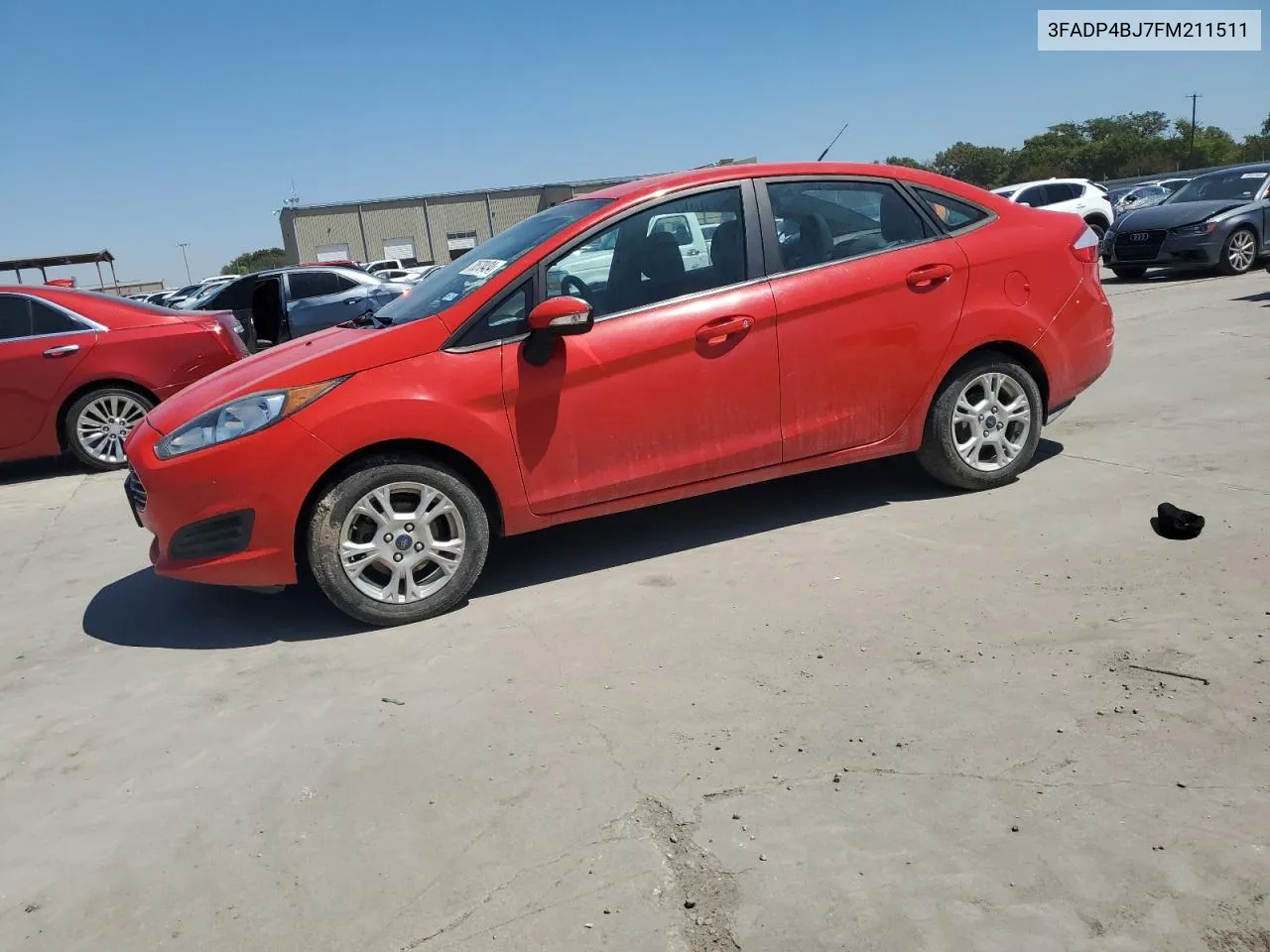 2015 Ford Fiesta Se VIN: 3FADP4BJ7FM211511 Lot: 70570434