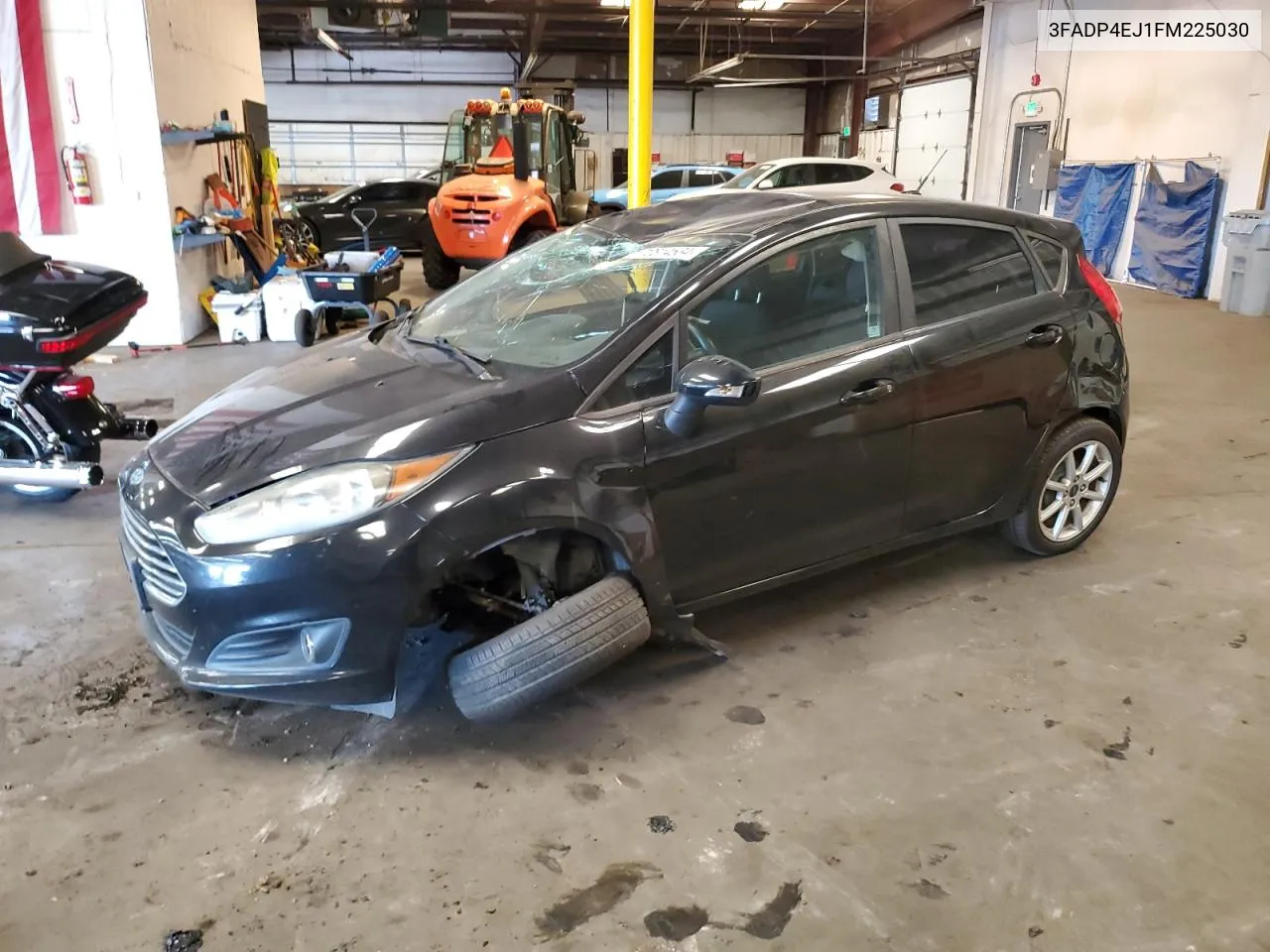 2015 Ford Fiesta Se VIN: 3FADP4EJ1FM225030 Lot: 70814534