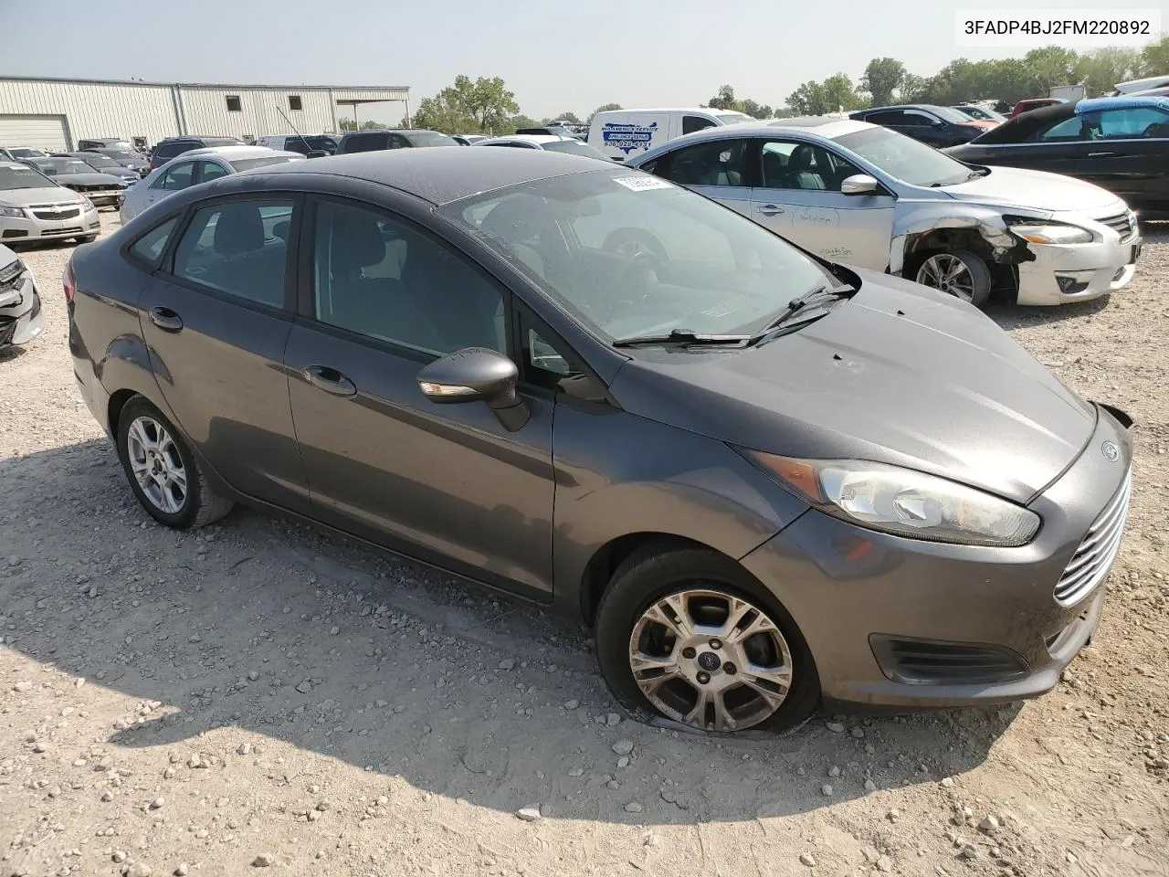 2015 Ford Fiesta Se VIN: 3FADP4BJ2FM220892 Lot: 70968984