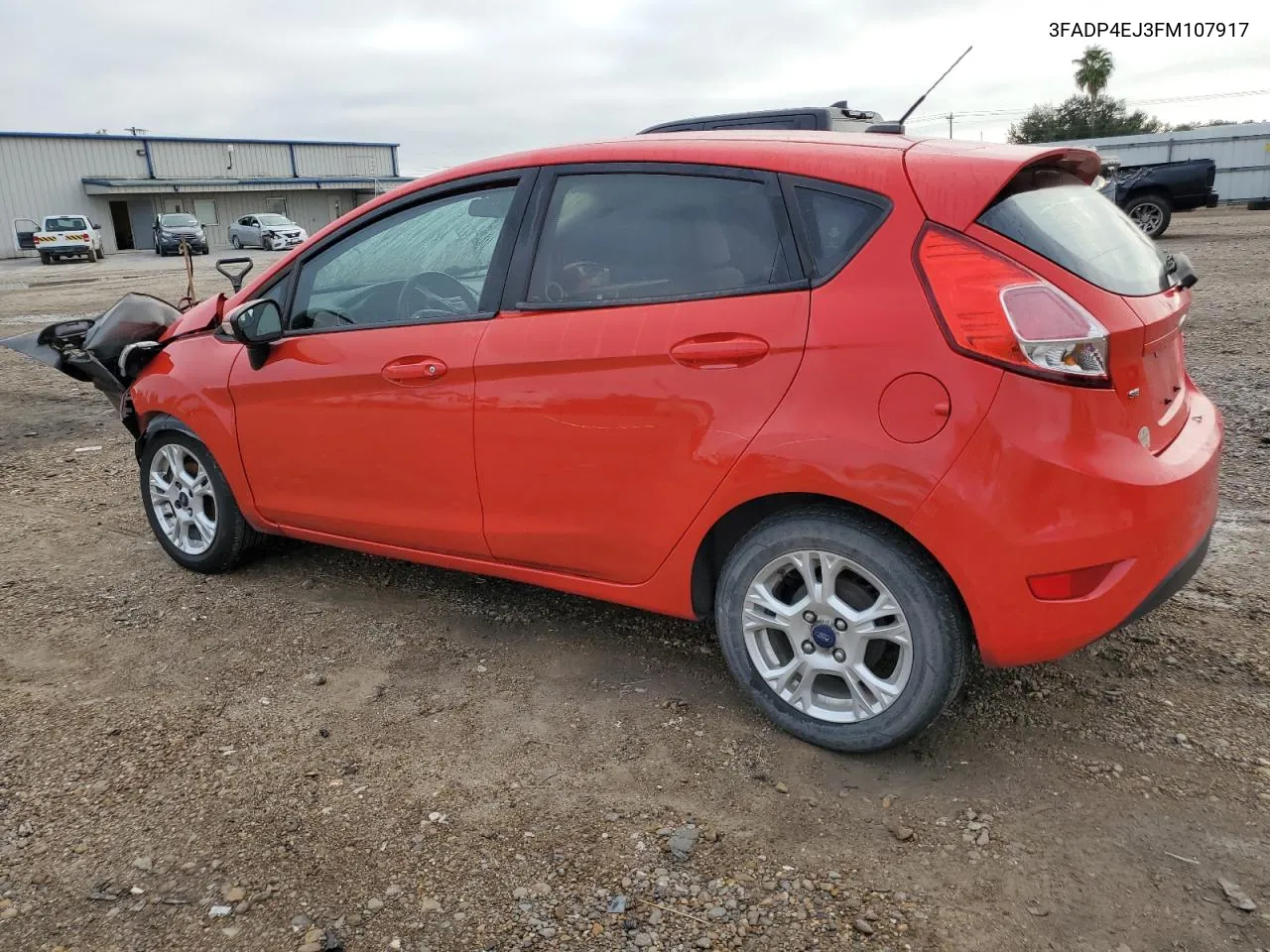 2015 Ford Fiesta Se VIN: 3FADP4EJ3FM107917 Lot: 71053204