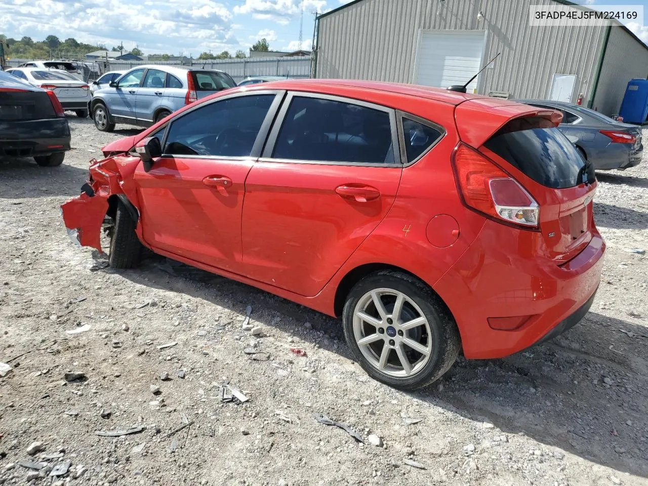 2015 Ford Fiesta Se VIN: 3FADP4EJ5FM224169 Lot: 71448914