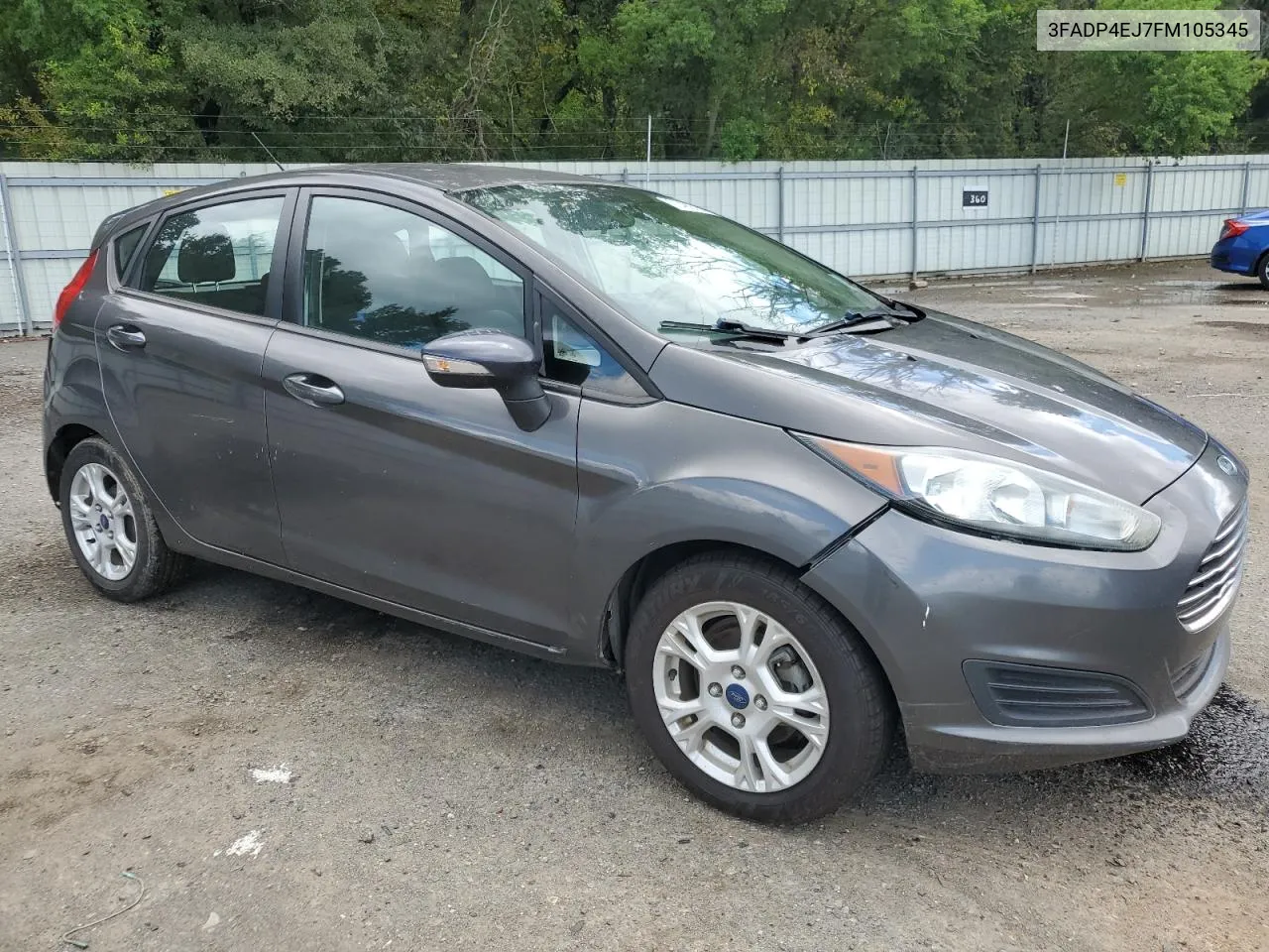 2015 Ford Fiesta Se VIN: 3FADP4EJ7FM105345 Lot: 71492784