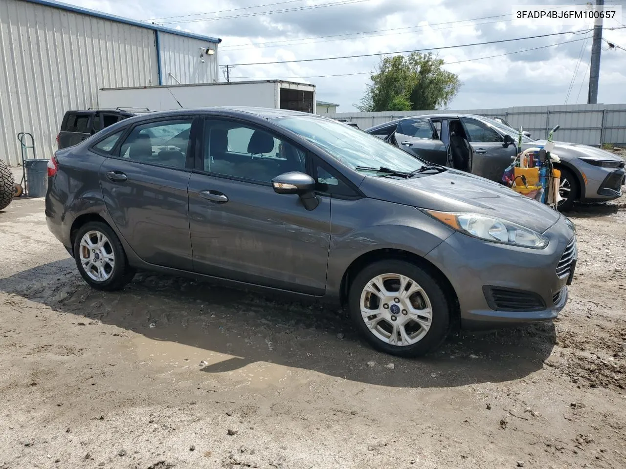 2015 Ford Fiesta Se VIN: 3FADP4BJ6FM100657 Lot: 71777974