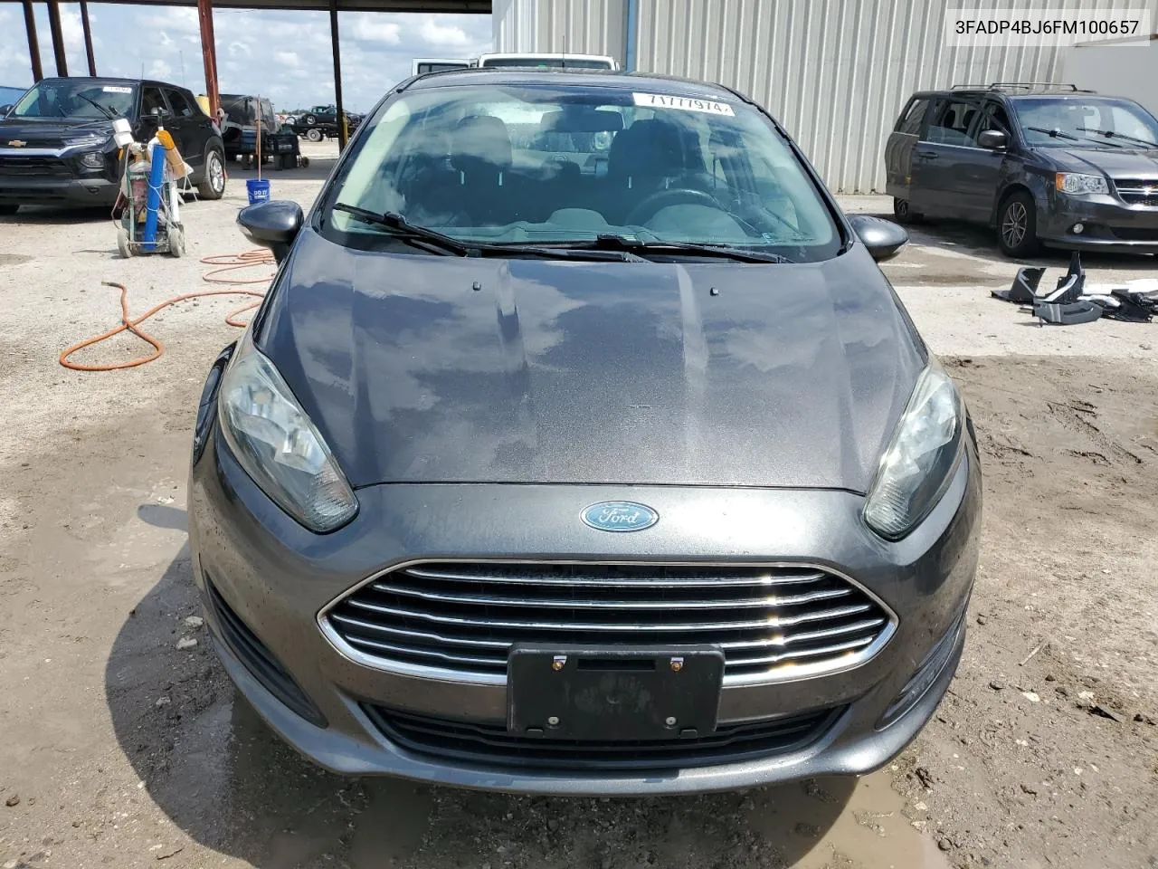 2015 Ford Fiesta Se VIN: 3FADP4BJ6FM100657 Lot: 71777974