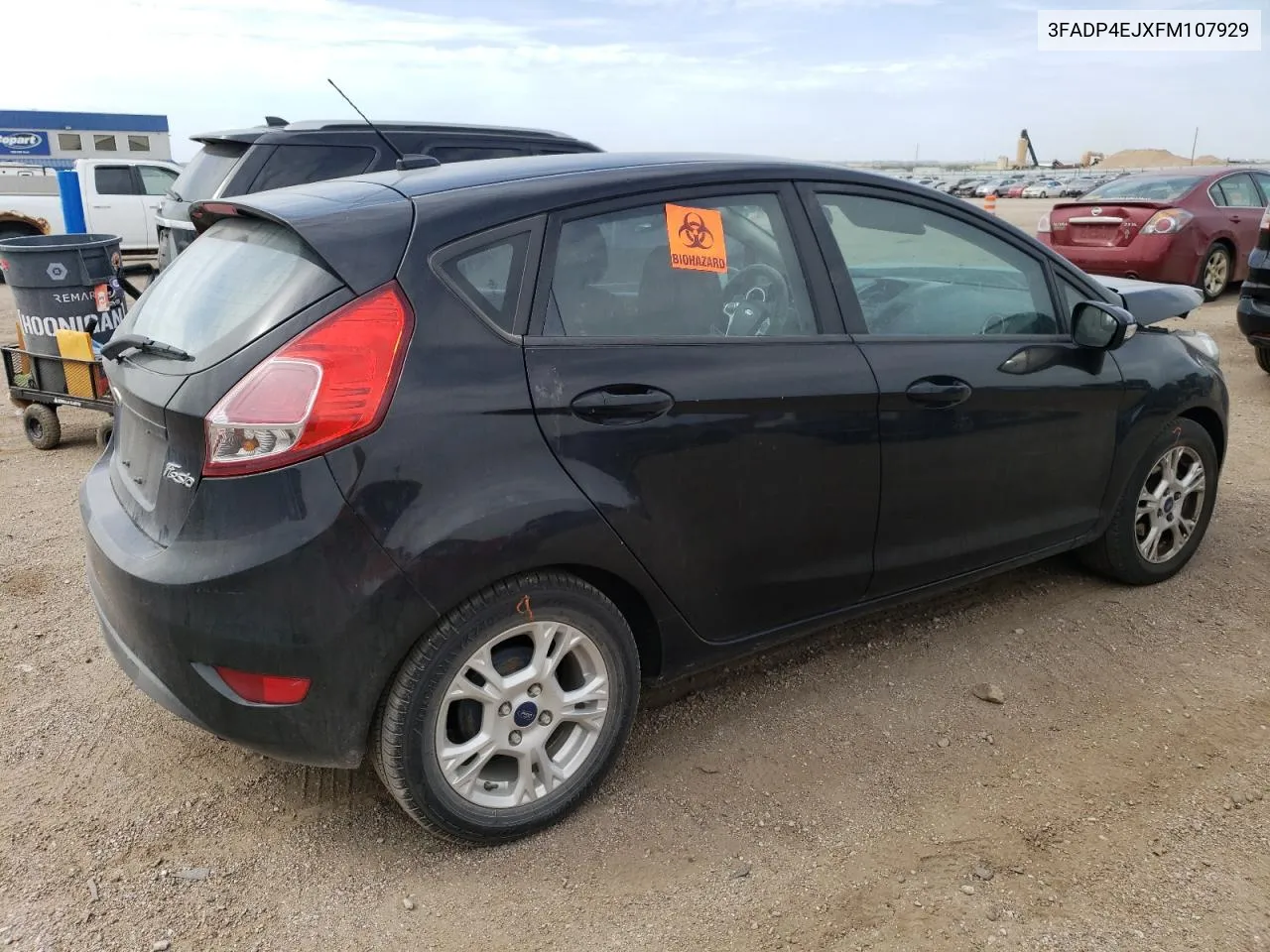 2015 Ford Fiesta Se VIN: 3FADP4EJXFM107929 Lot: 71824944