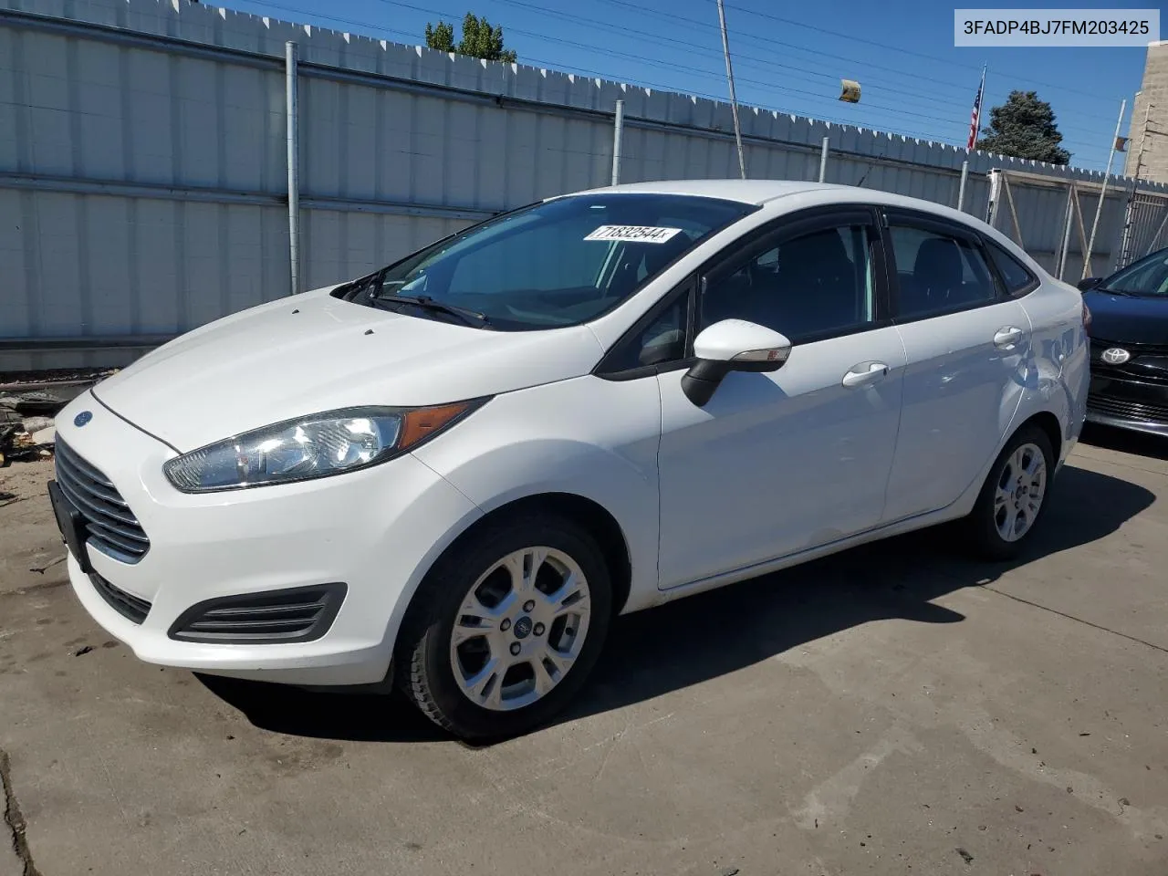 2015 Ford Fiesta Se VIN: 3FADP4BJ7FM203425 Lot: 71832544