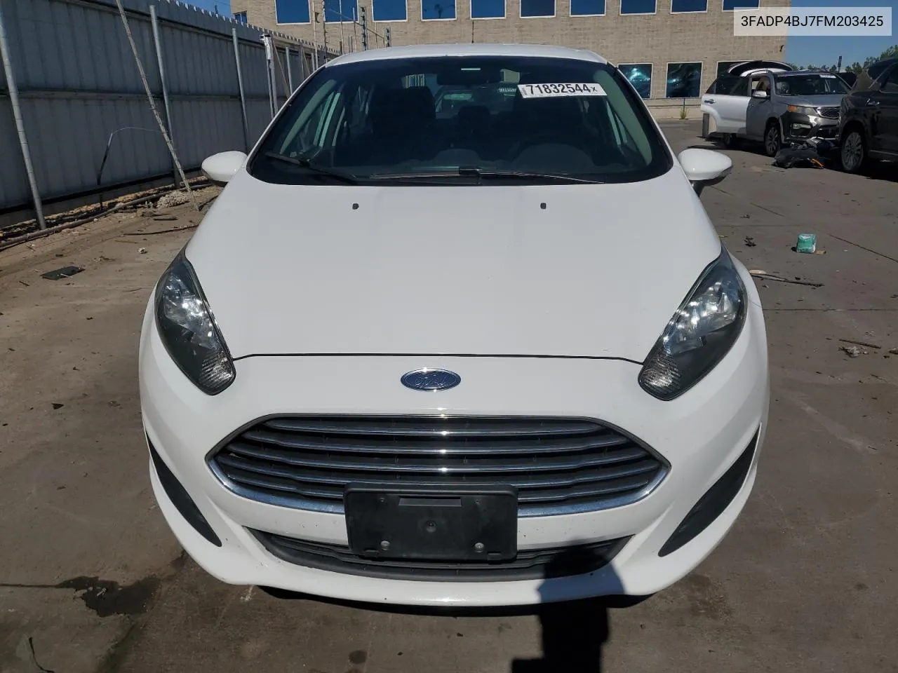 2015 Ford Fiesta Se VIN: 3FADP4BJ7FM203425 Lot: 71832544