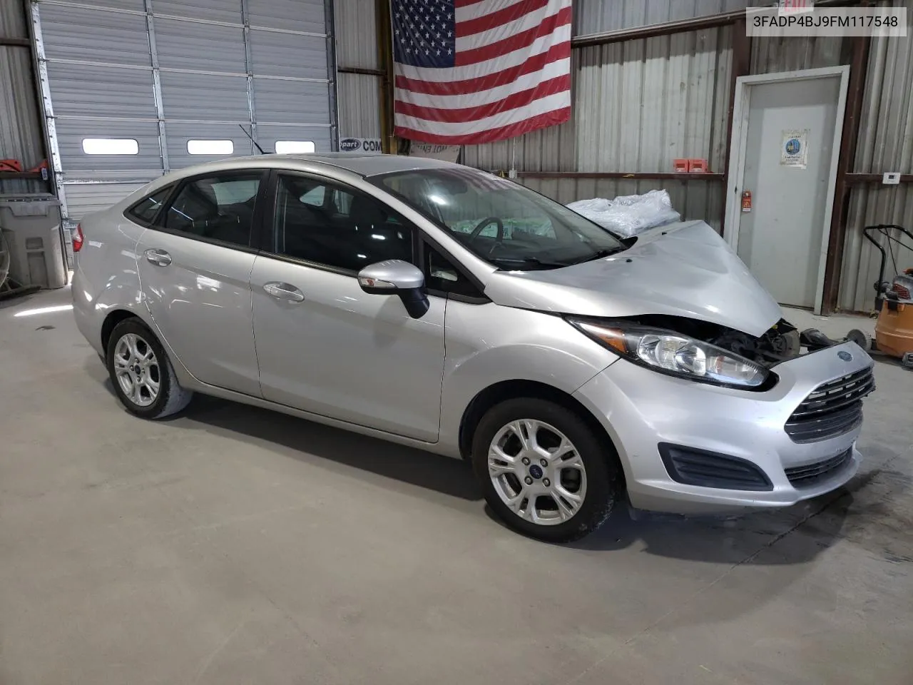 2015 Ford Fiesta Se VIN: 3FADP4BJ9FM117548 Lot: 72049084