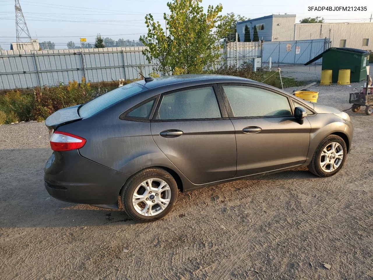 2015 Ford Fiesta Se VIN: 3FADP4BJ0FM212435 Lot: 72326474