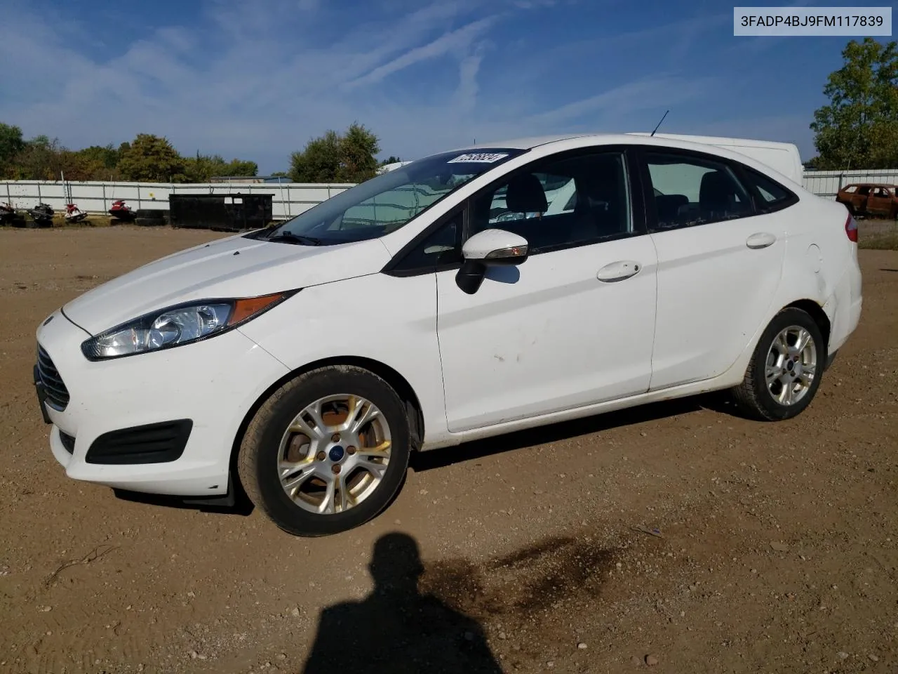 2015 Ford Fiesta Se VIN: 3FADP4BJ9FM117839 Lot: 72536824