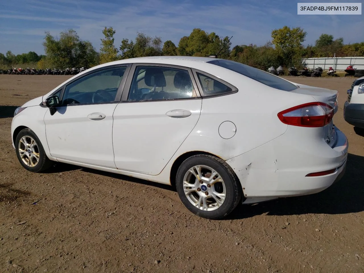 2015 Ford Fiesta Se VIN: 3FADP4BJ9FM117839 Lot: 72536824