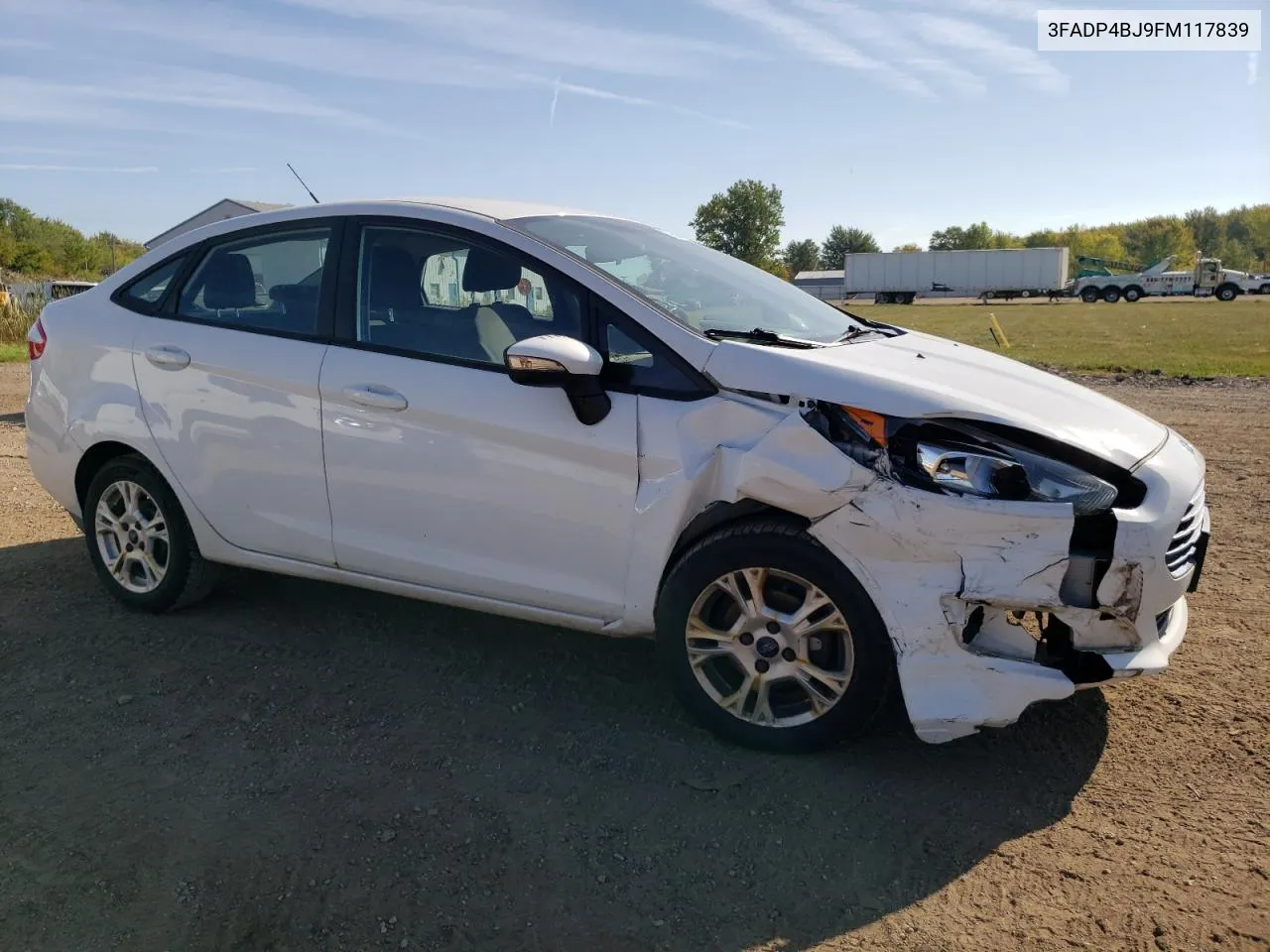 2015 Ford Fiesta Se VIN: 3FADP4BJ9FM117839 Lot: 72536824