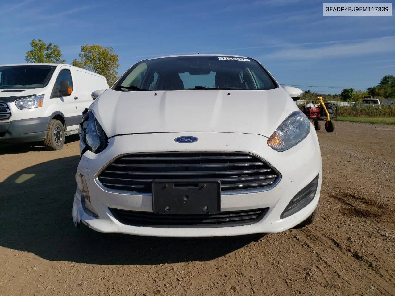 2015 Ford Fiesta Se VIN: 3FADP4BJ9FM117839 Lot: 72536824