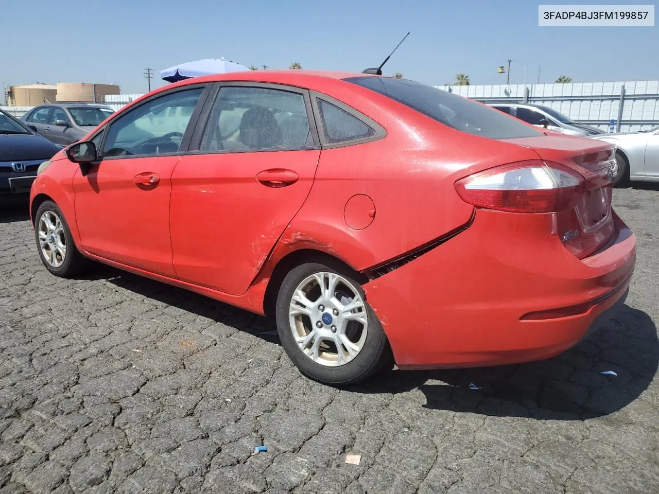 2015 Ford Fiesta Se VIN: 3FADP4BJ3FM199857 Lot: 72570734