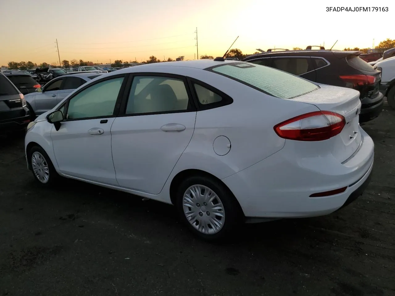 2015 Ford Fiesta S VIN: 3FADP4AJ0FM179163 Lot: 72712674