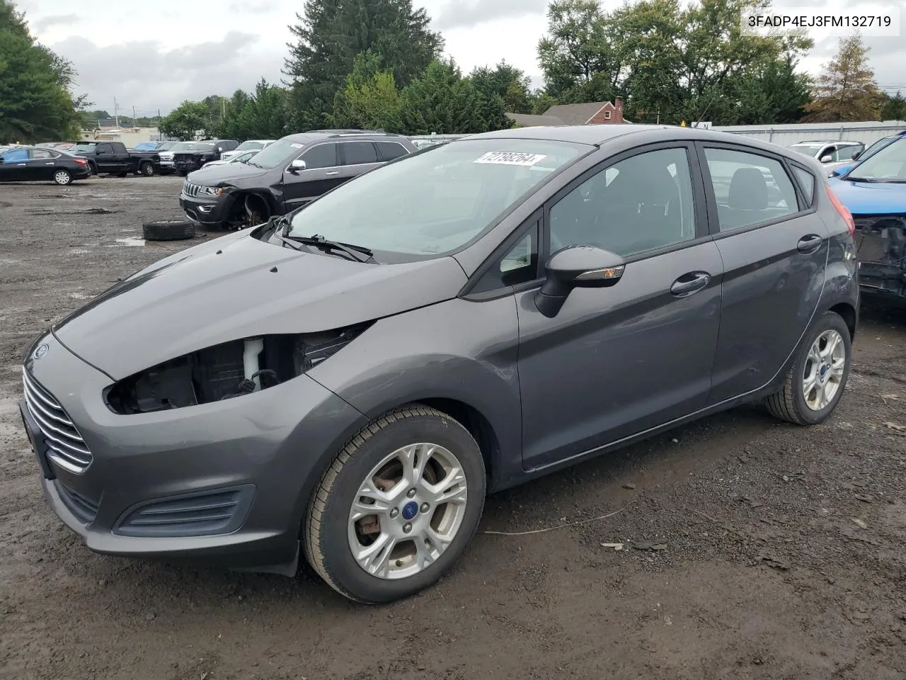 2015 Ford Fiesta Se VIN: 3FADP4EJ3FM132719 Lot: 72798264