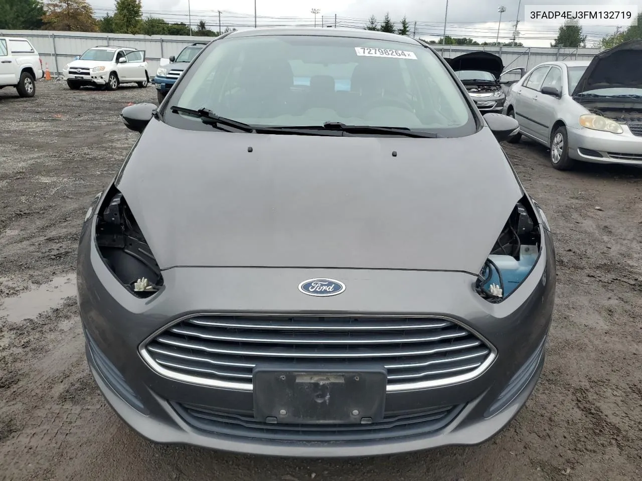 2015 Ford Fiesta Se VIN: 3FADP4EJ3FM132719 Lot: 72798264