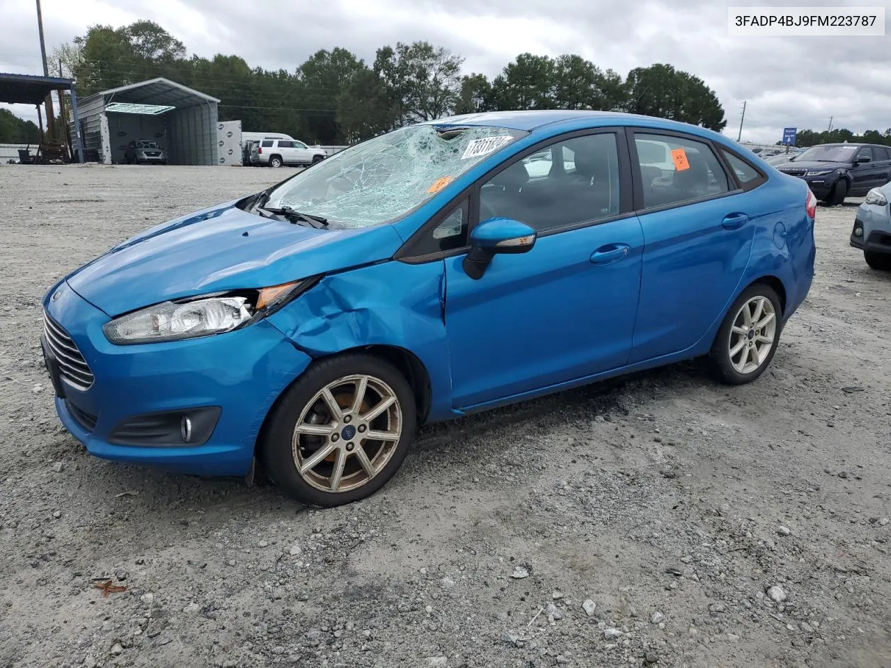 2015 Ford Fiesta Se VIN: 3FADP4BJ9FM223787 Lot: 73311824