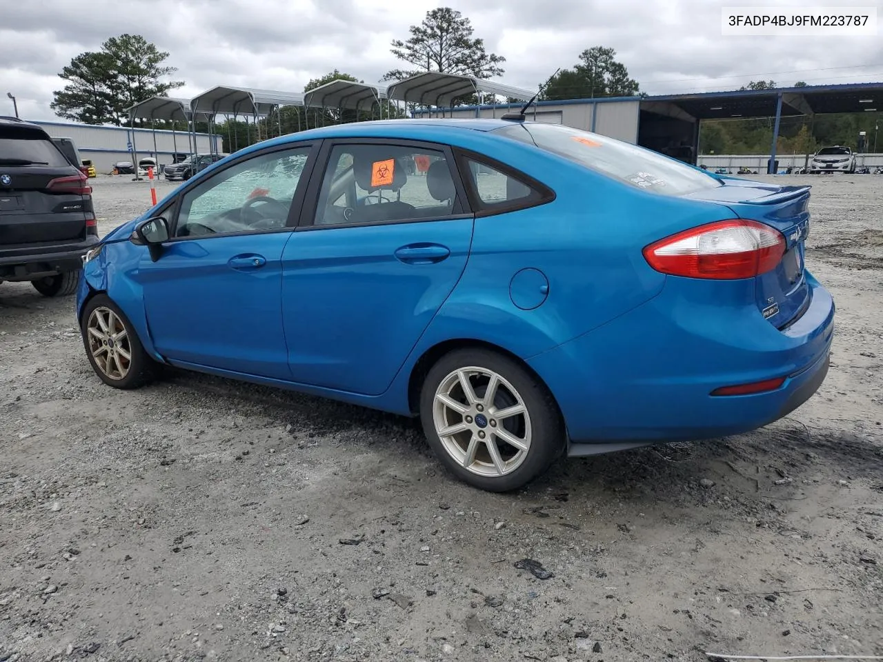 2015 Ford Fiesta Se VIN: 3FADP4BJ9FM223787 Lot: 73311824