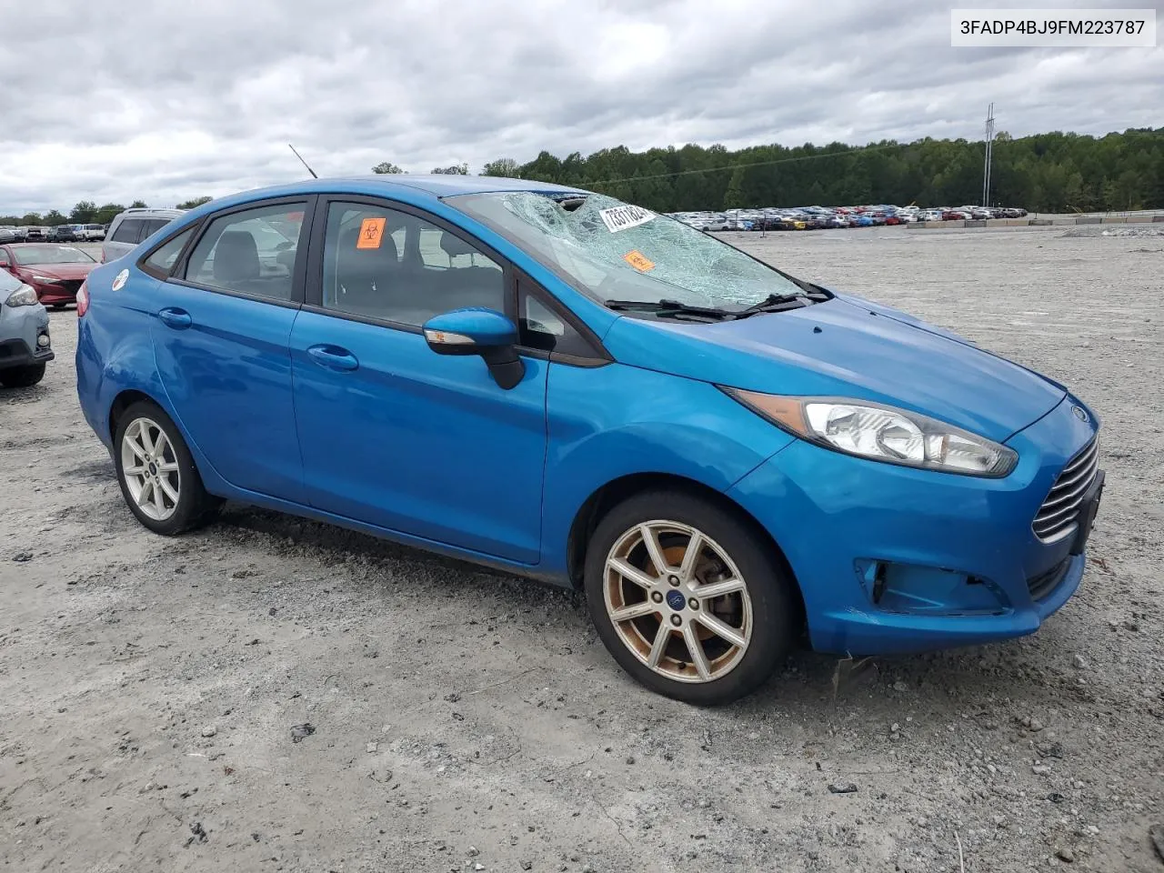 2015 Ford Fiesta Se VIN: 3FADP4BJ9FM223787 Lot: 73311824