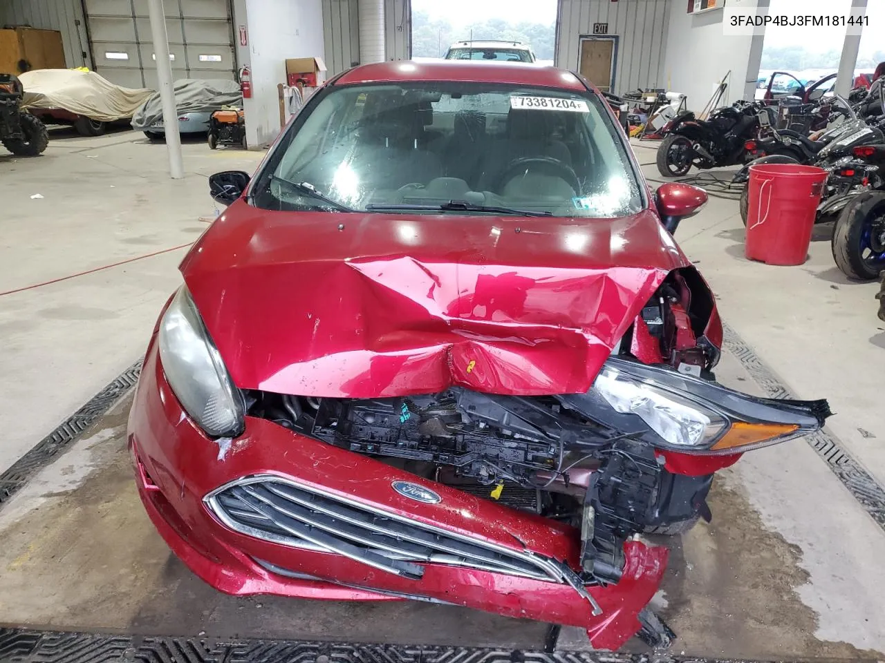 2015 Ford Fiesta Se VIN: 3FADP4BJ3FM181441 Lot: 73381204