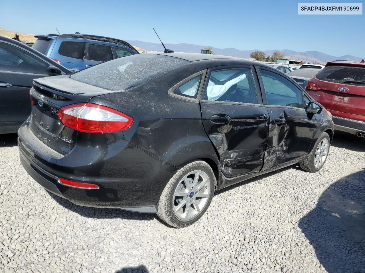 2015 Ford Fiesta Se VIN: 3FADP4BJXFM190699 Lot: 73406544