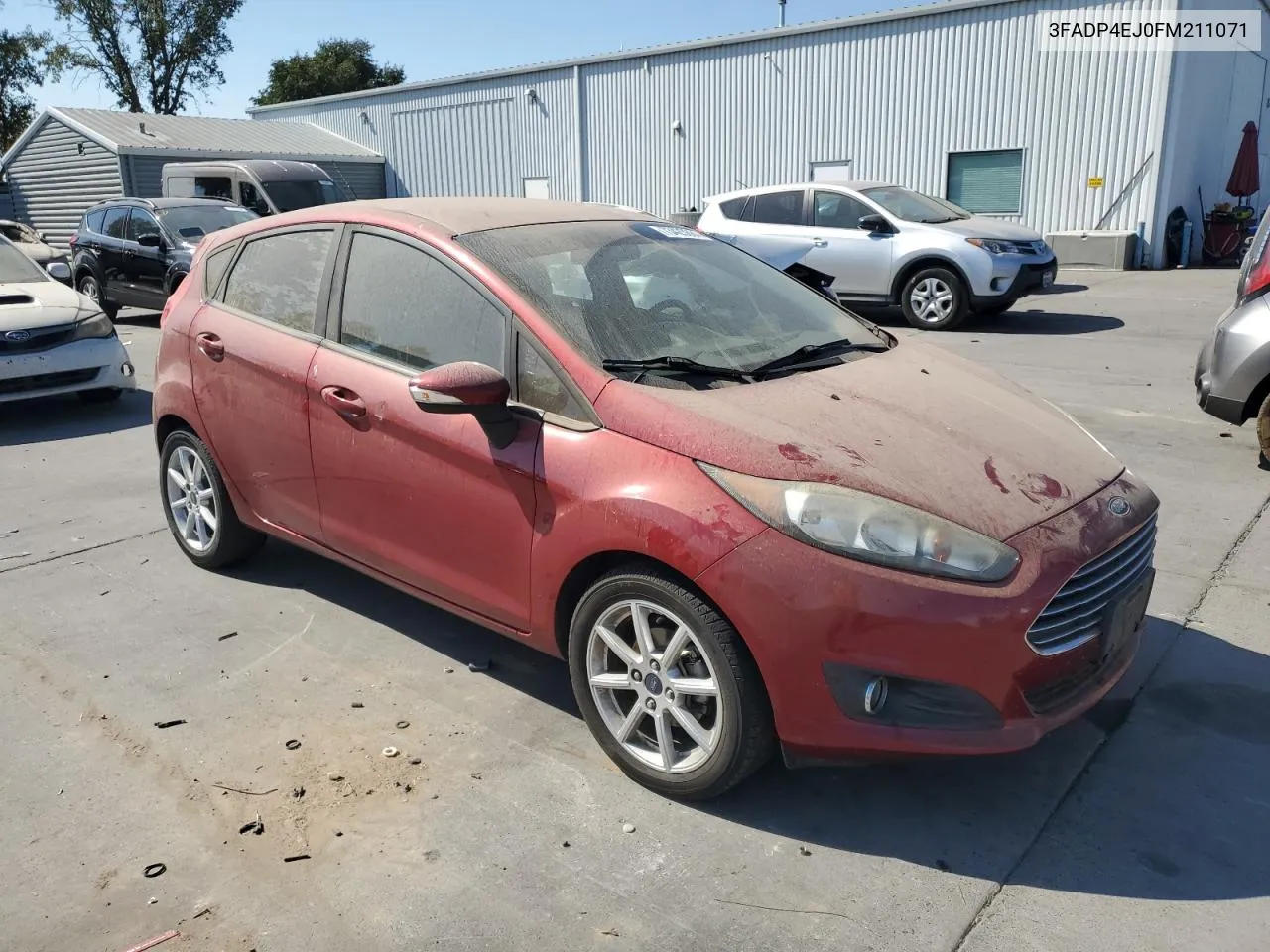 2015 Ford Fiesta Se VIN: 3FADP4EJ0FM211071 Lot: 73423684