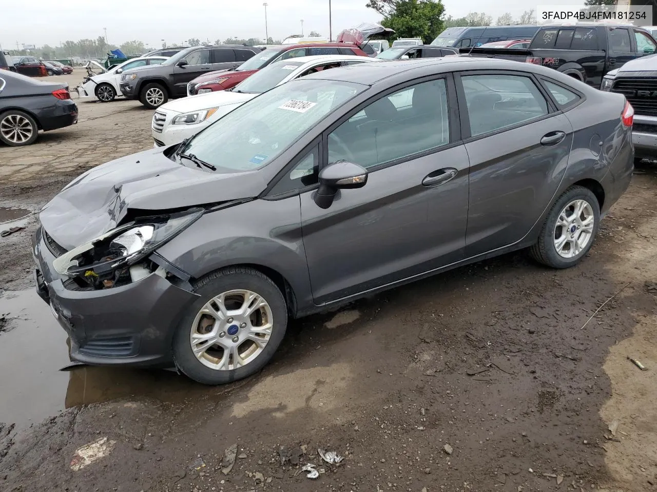 2015 Ford Fiesta Se VIN: 3FADP4BJ4FM181254 Lot: 73963184