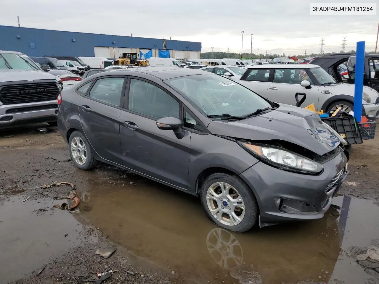 2015 Ford Fiesta Se VIN: 3FADP4BJ4FM181254 Lot: 73963184