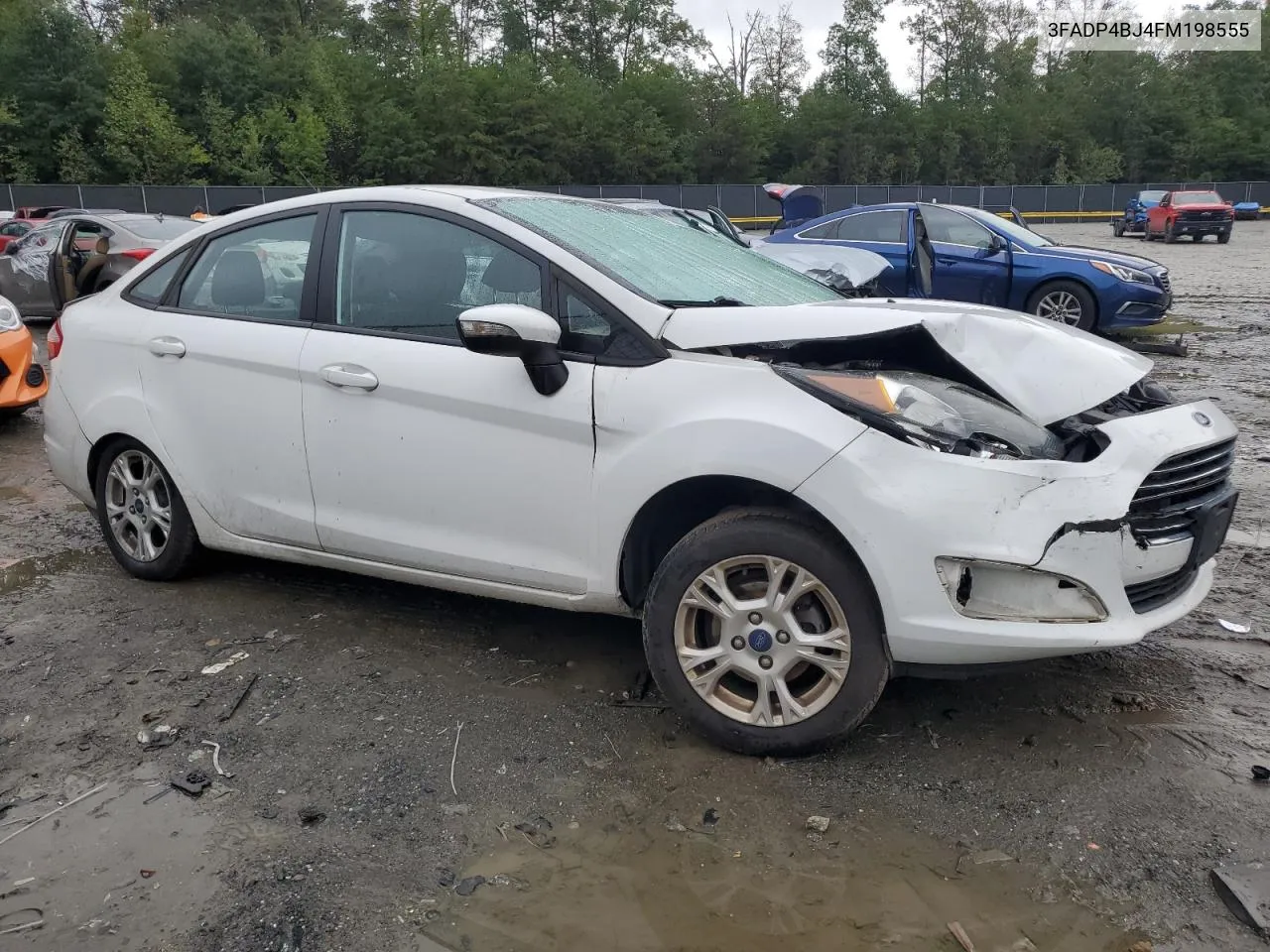 2015 Ford Fiesta Se VIN: 3FADP4BJ4FM198555 Lot: 73965914