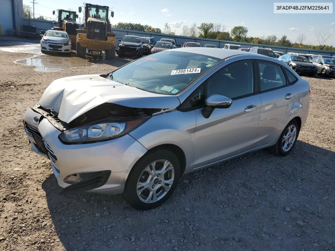 2015 Ford Fiesta Se VIN: 3FADP4BJ2FM225641 Lot: 73981424