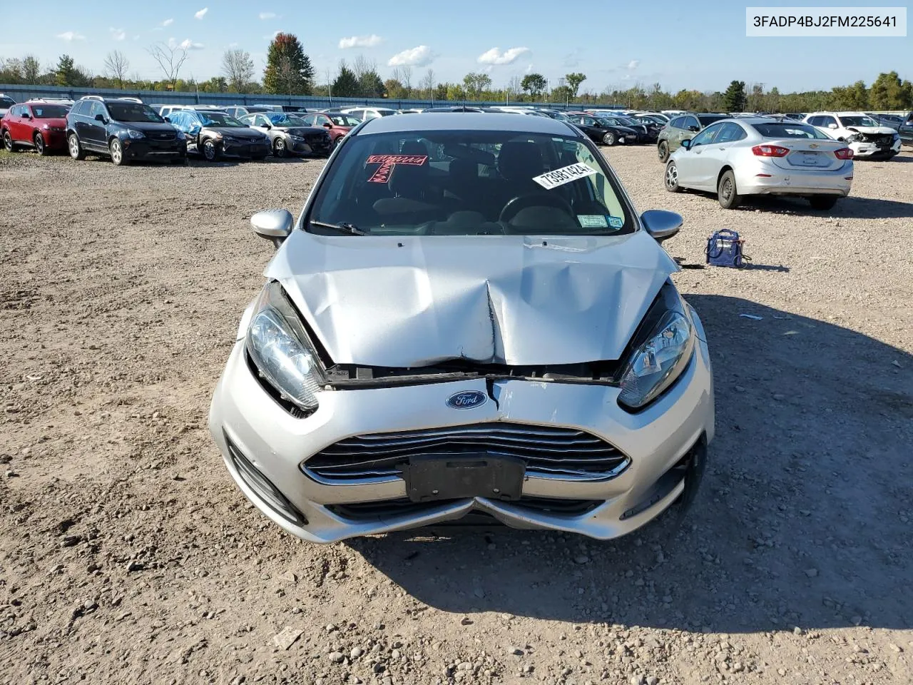 2015 Ford Fiesta Se VIN: 3FADP4BJ2FM225641 Lot: 73981424